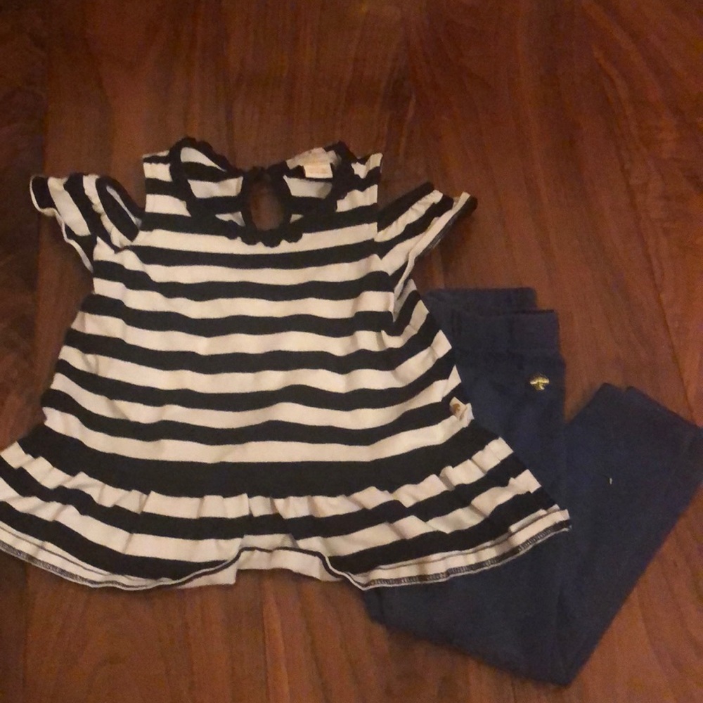 Kate spade girls two piece set
